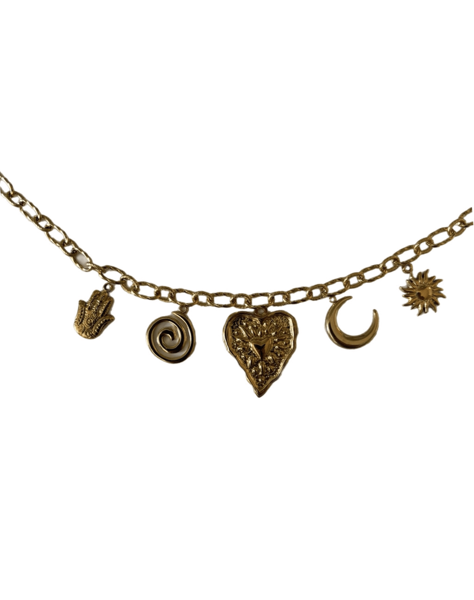 Big heart bedelketting 1