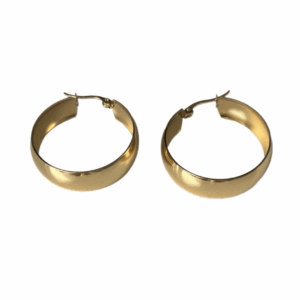 Basic bold hoops