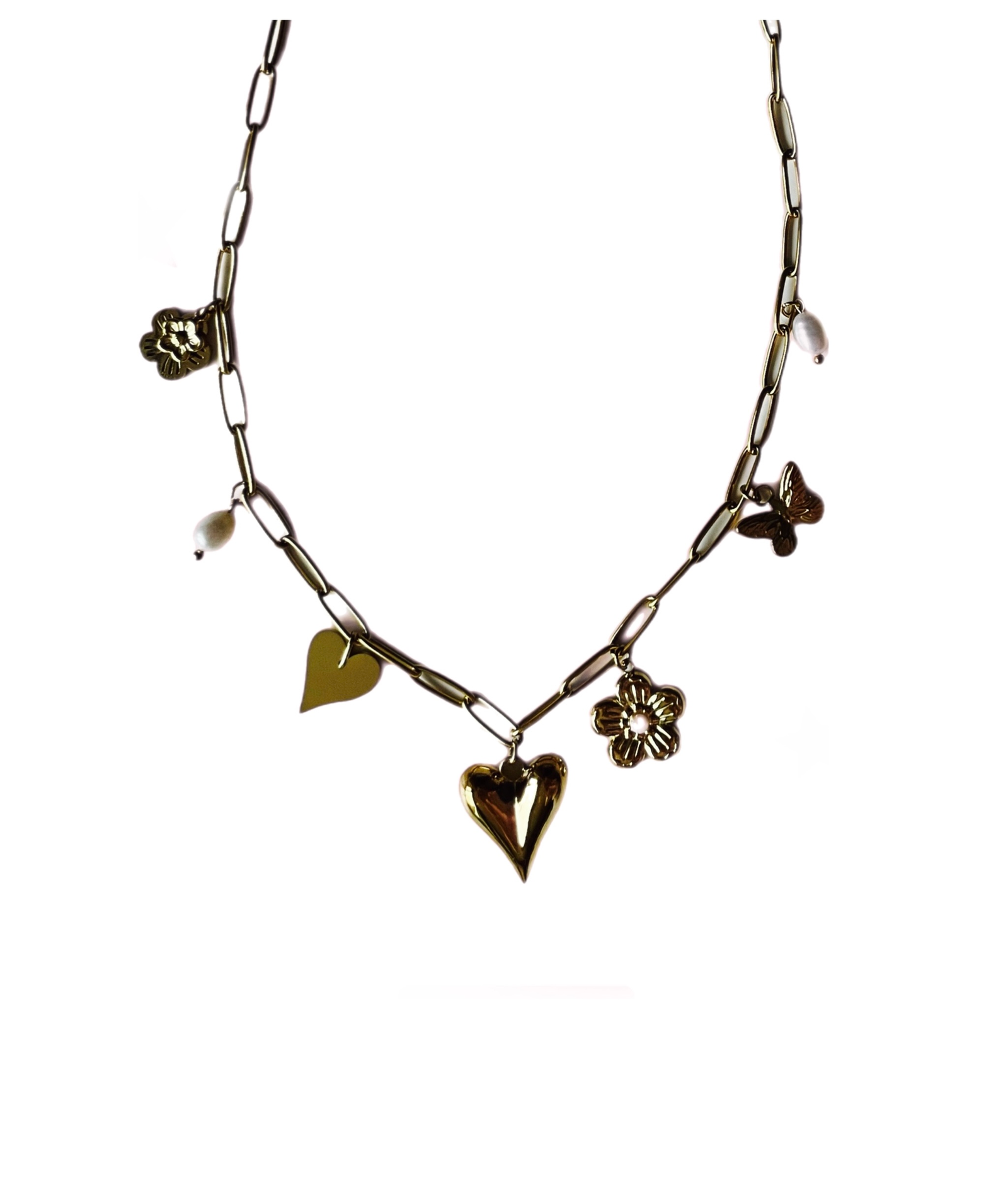 Flower Pearl ketting