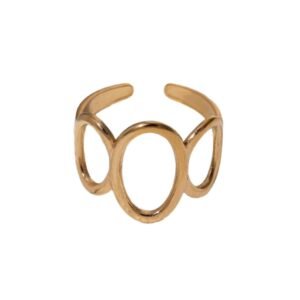 Triple oval ring
