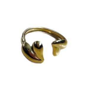 Double heart ring